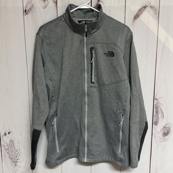 The North Face Canyonlands Fleece Jacket Men’s XL Gray EUC - Picture 1 of 9